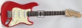 USED ELECTRIC GUITAR SQUIER MINI STRAT RED