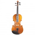 USED 4/4 FULL SIZE VIOLIN 4/4 AMERICAN VIOLIN BY CHARLES E. FARLEY, BOSTON MASS,C.1920,LOB 357, ORANGE BRITTLE OIL VARNISH, ONE PIECE BACK, AMERICAN WOODS, WIDE GRAIN BELLY WOOD, 2 PIECE NECK(SEAM)