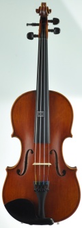 4/4 FULL SIZE EXQUISITUS SOLO SERIES FULLY CARVED STEP-UP VIOLIN WITH CASE AND BOW. ALL SOLID