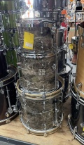USED DRUM SET WITHOUT HARDWARE SAWTOOTH 12,14,18 (MARBLE)